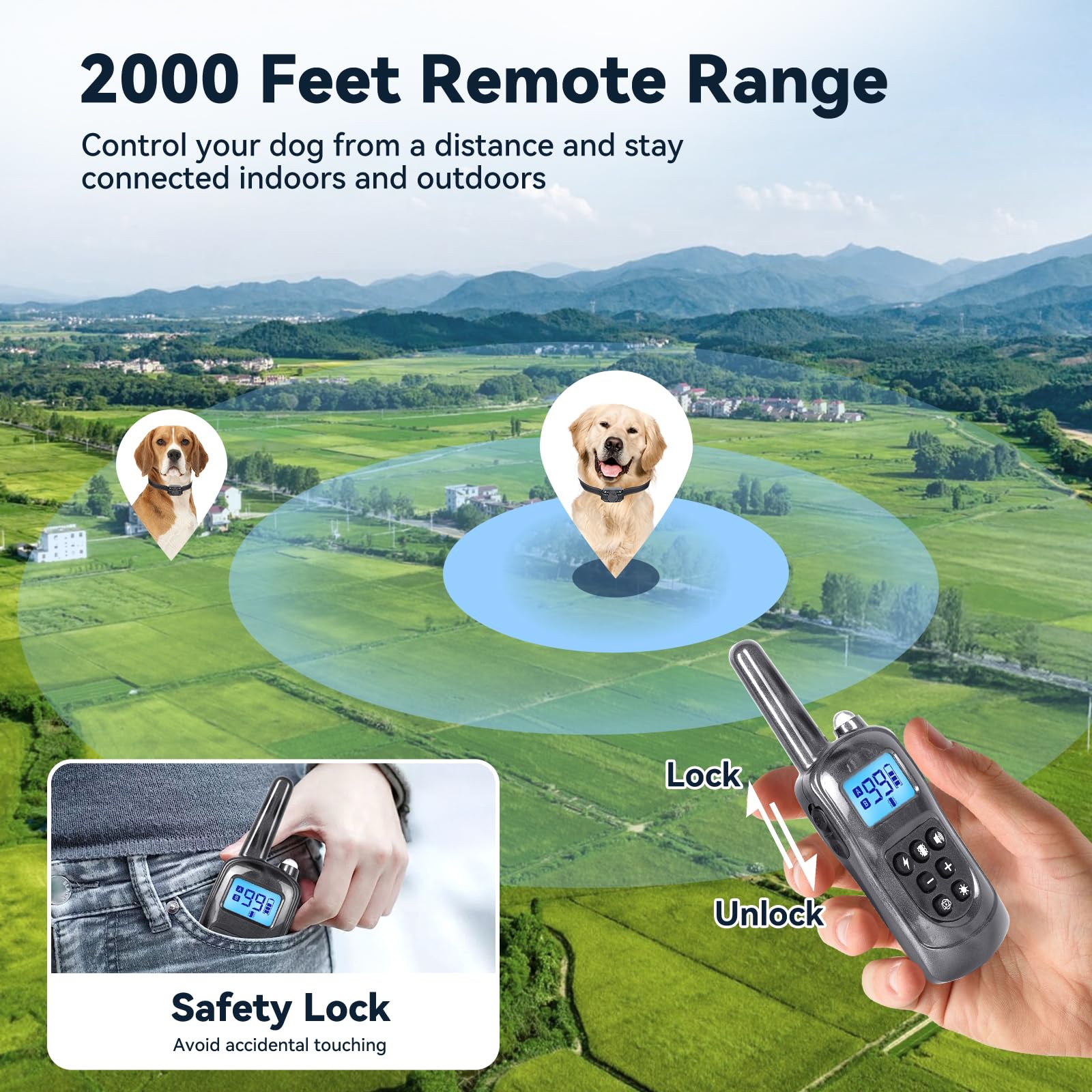 Jeyihka safety lock prevents accidental activation during walks