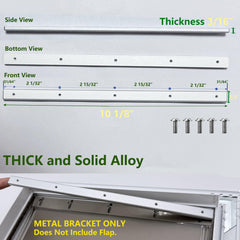 JeyPawv bracket side installation shows precise fit with PetSafe doors