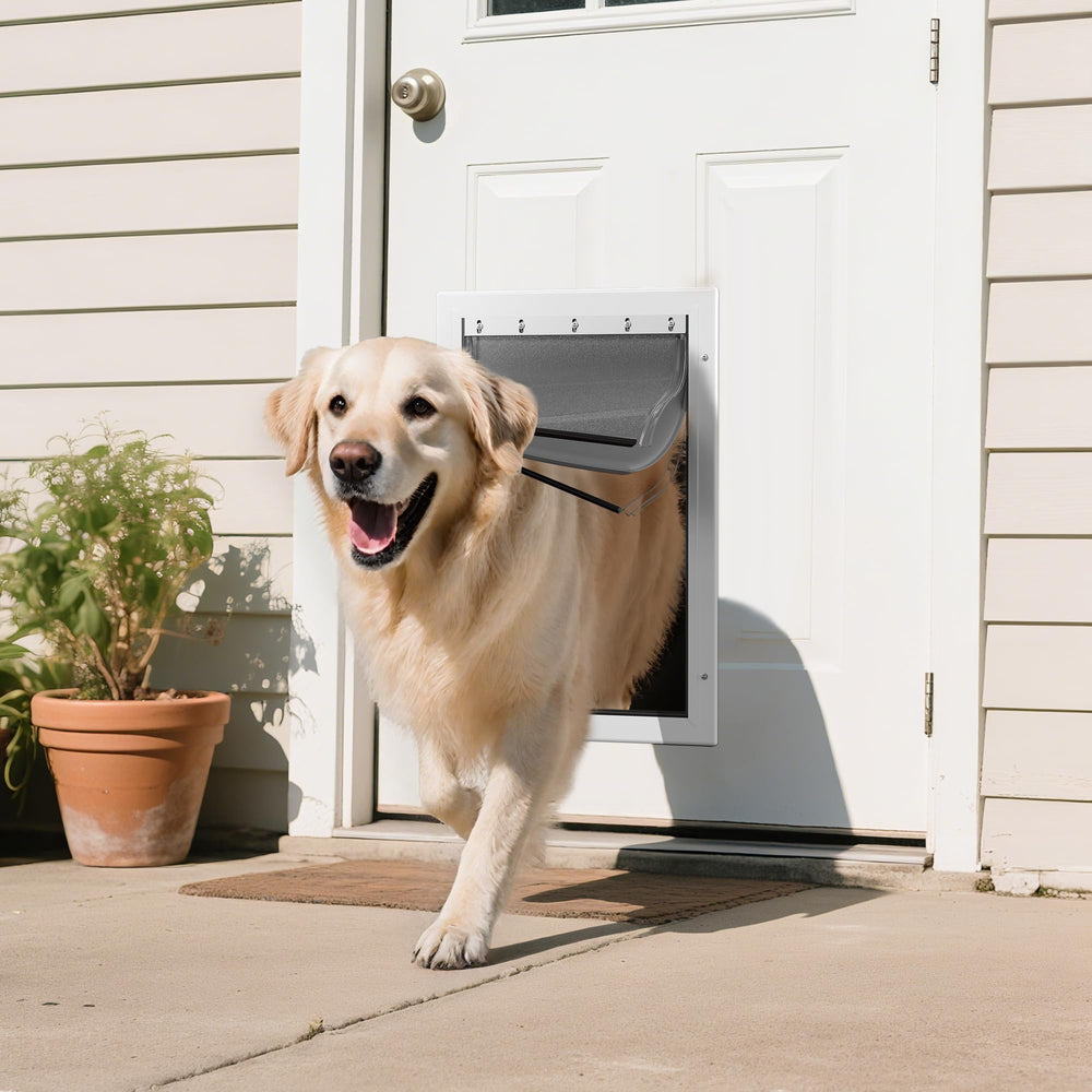 JeyPawv frosted transparent flap detail highlights visibility and insulation.