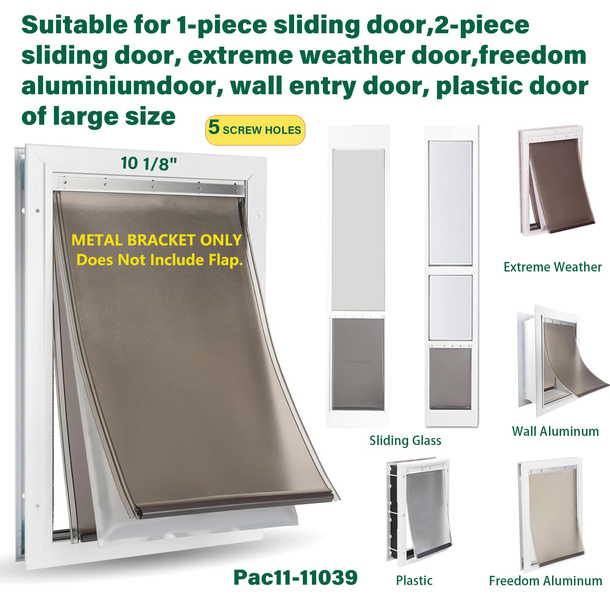 Aluminium bracket kit from JeyPawv reduces door wobble during use.