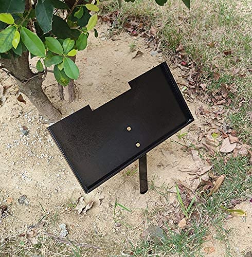 JFHEDY grave marker stand 12x6 frame secures memorial stones for lasting display