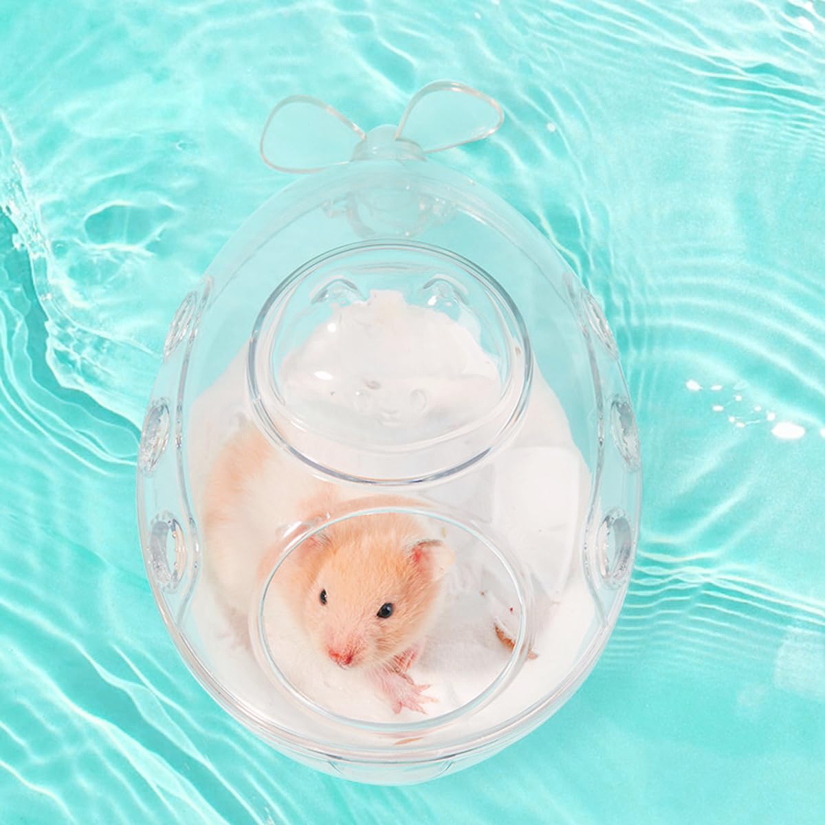 JFWOD sand for small pets enables relaxed baths and oil absorption.