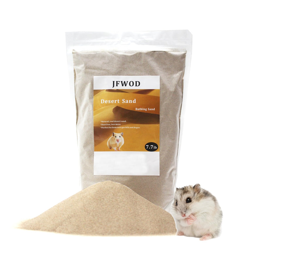 JFWOD arena para baño de hámster, bolsa de 7-7lb, ideal para baño relajante