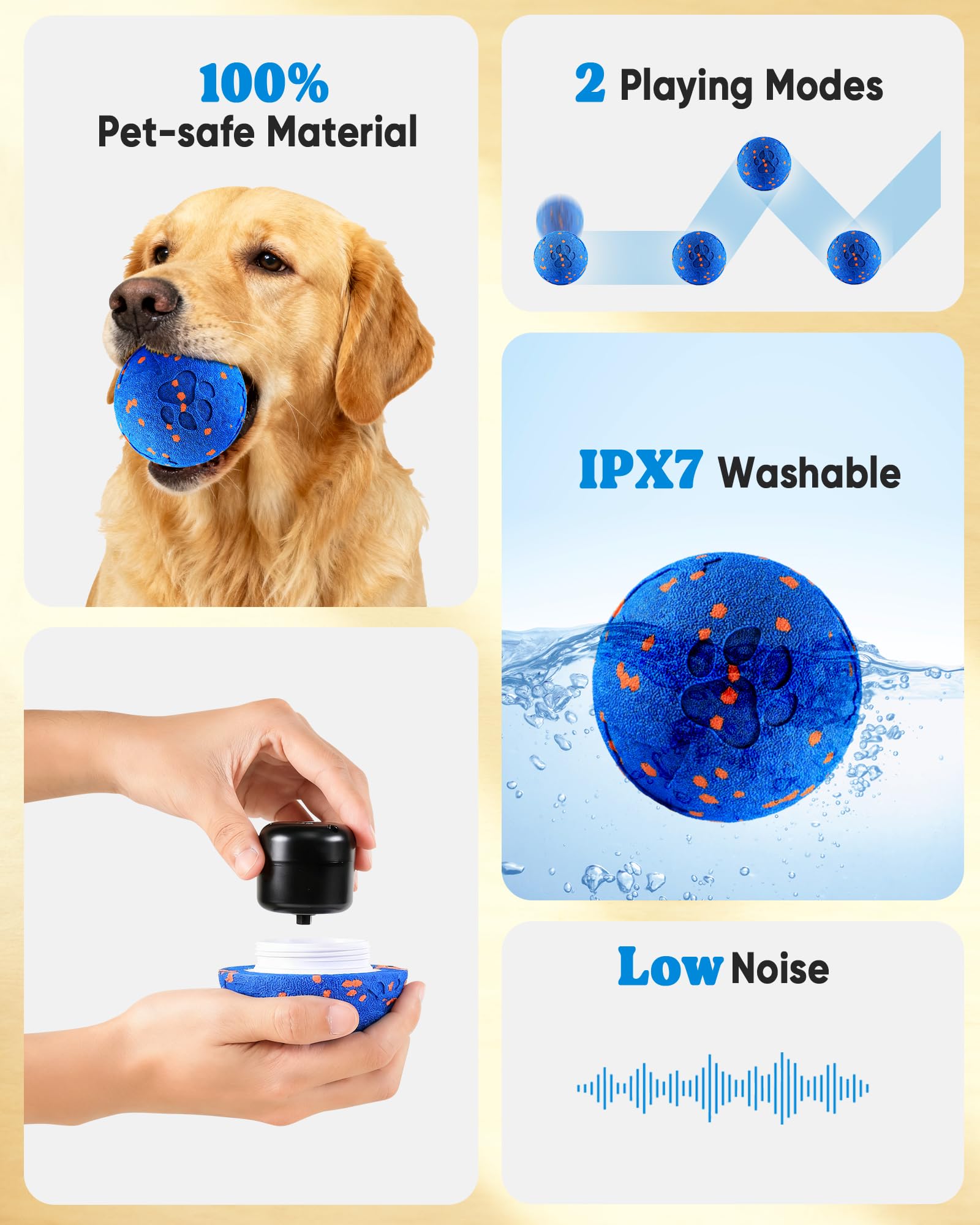 JGLXF Christmas gift-ready dog toy packaging conveys thoughtful present for pets.