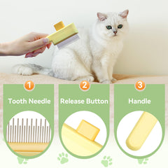 JGMGWJ flea comb with short teeth for close gaps and lice check