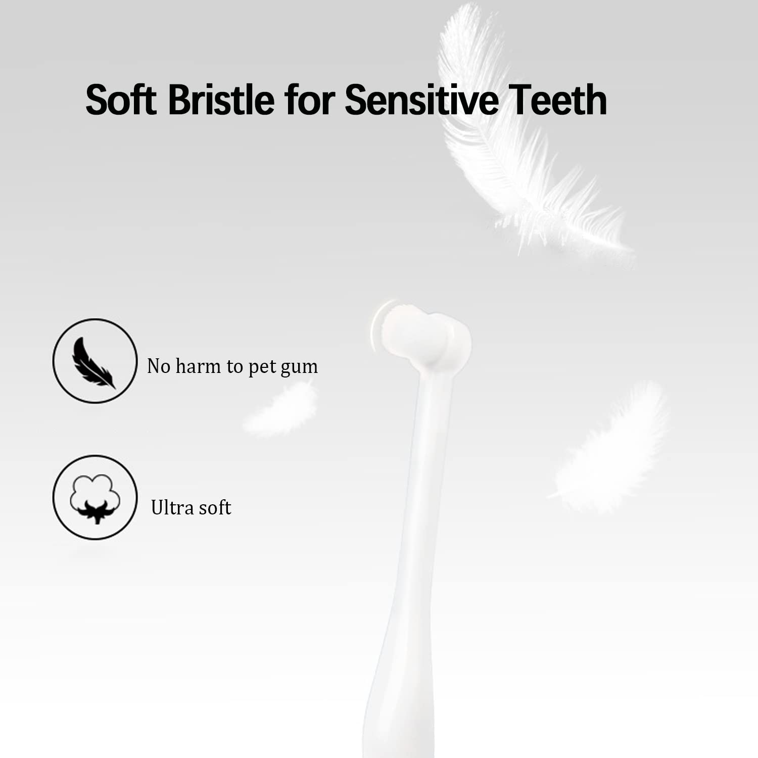 JGocot toothbrush ergonomic-handle shows secure grip during brushing