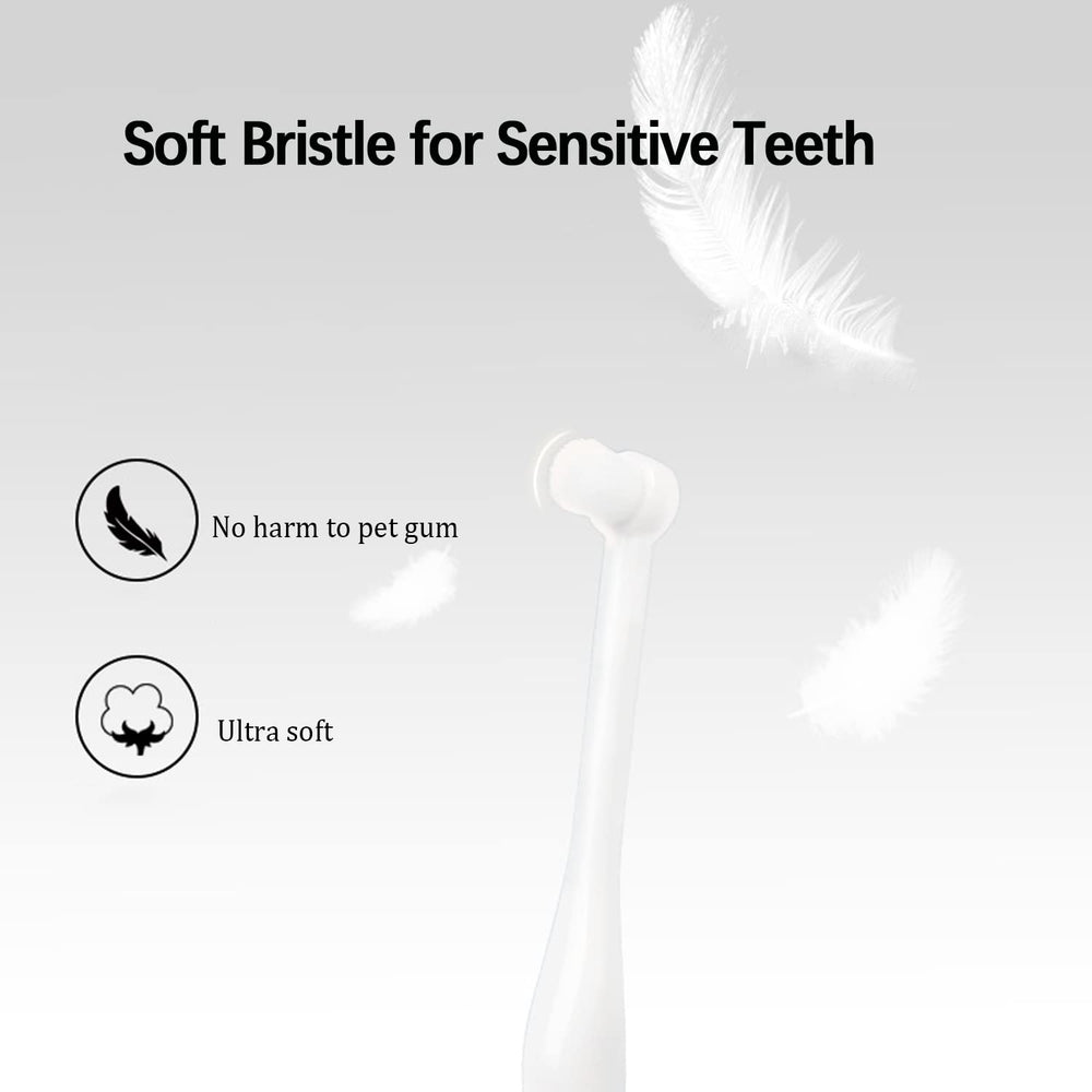 JGocot toothbrush ergonomic-handle shows secure grip during brushing