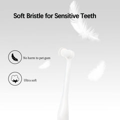 JGocot toothbrush ergonomic-handle shows secure grip during brushing