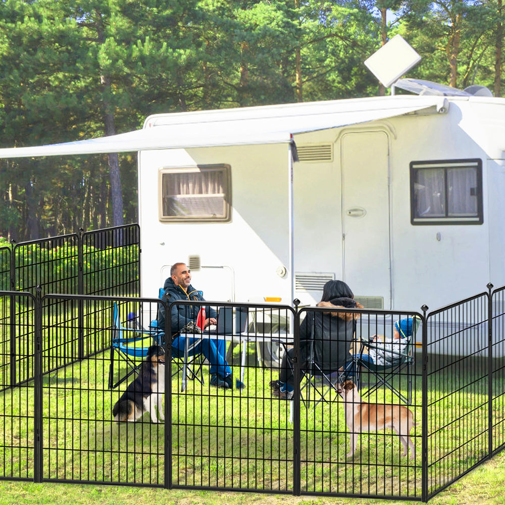 Jhsomdr dog playpen door lock highlights secure access