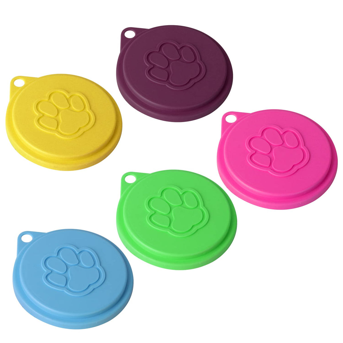 JIAKAI 5-pack can covers preserve pet food freshness after opening.