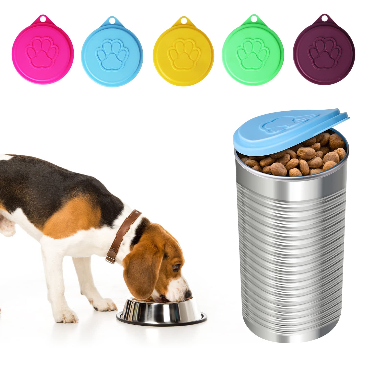 JIAKAI reusable lids close-up highlighting durable plastic construction.