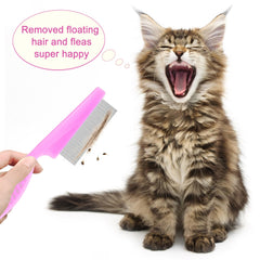 Jigfew long-needle comb pink for precise detangling and hair prep.