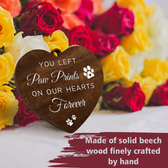 Jigfoxy dog memorial frame holds a 4x6 photo with rotating capability