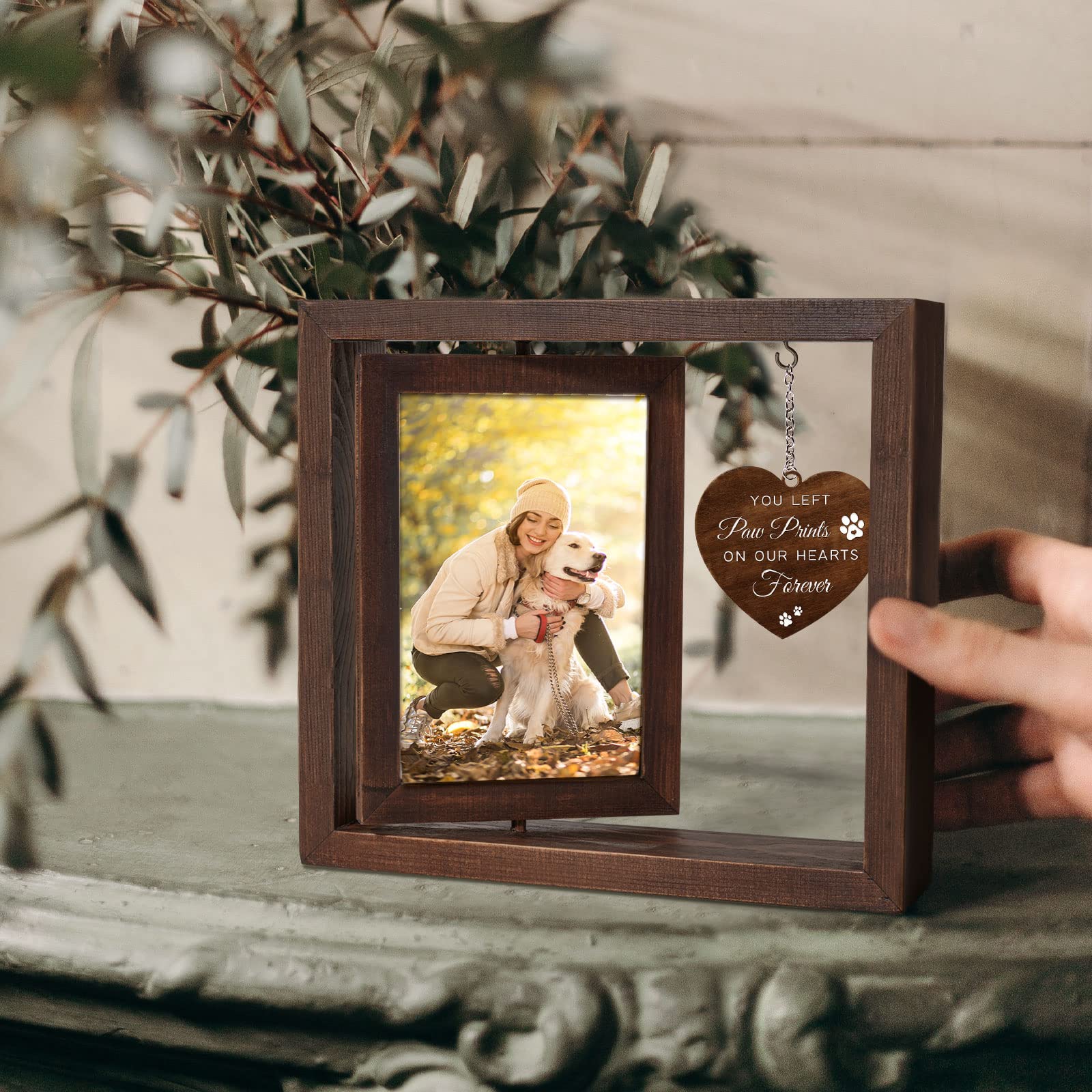 Jigfoxy dog memorial frame eco-friendly MDF construction for durable remembrance
