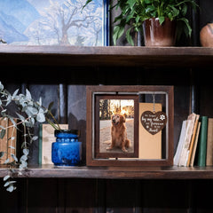 Jigfoxy 4x6 frame featuring protective acrylic dividers for secure memory display
