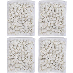 JIH Aquarium Bio Ceramic Rings in bags optimize biological filtration for ponds.