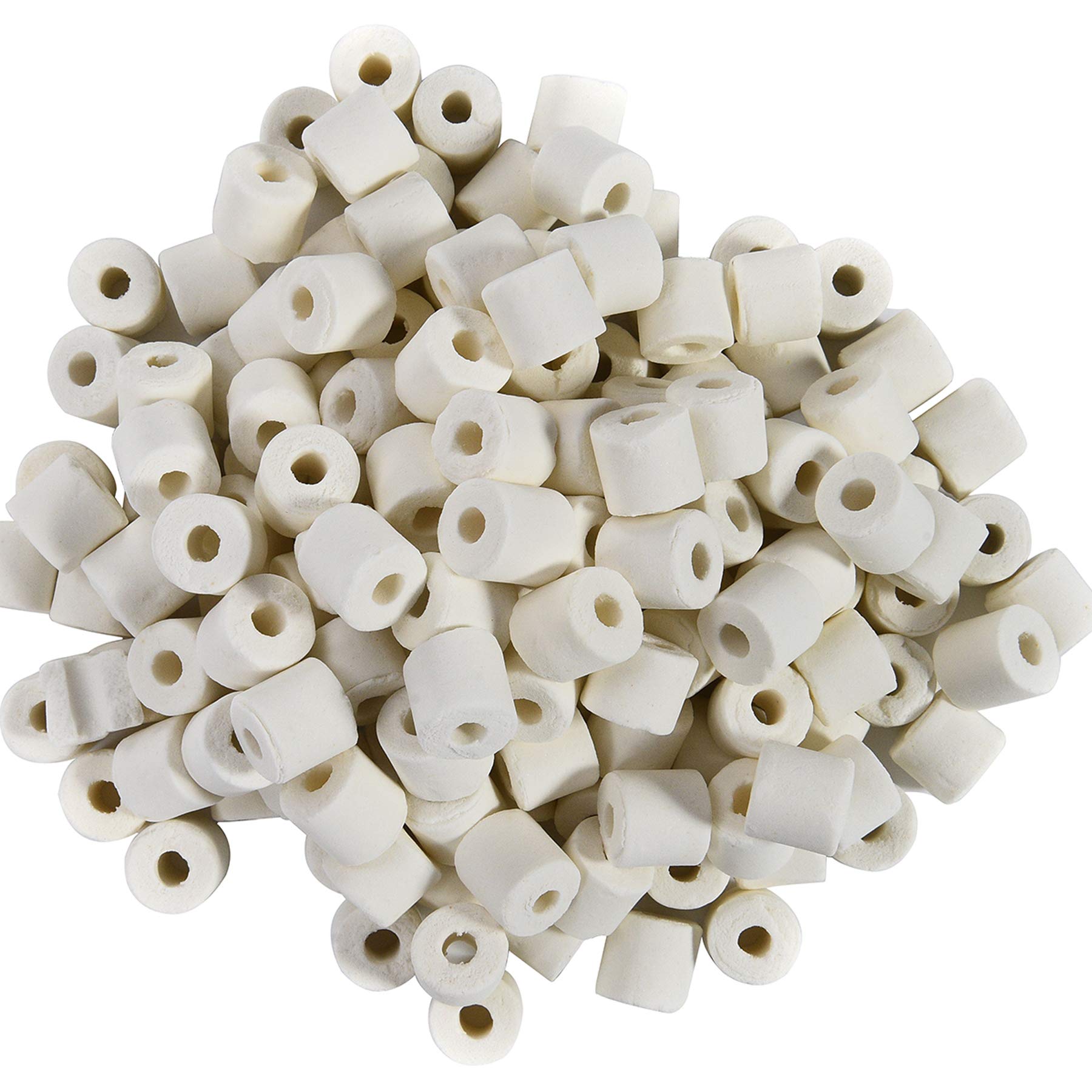 JIH Aquarium Bio Ceramic Rings in filter canister enhance water clarity and health.