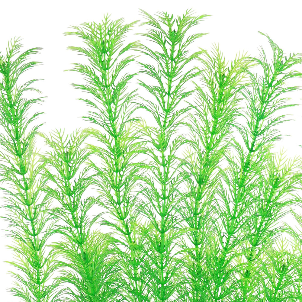 JIH aquarium plastic plants closeup shows lifelike texture for realistic aquarium scenery