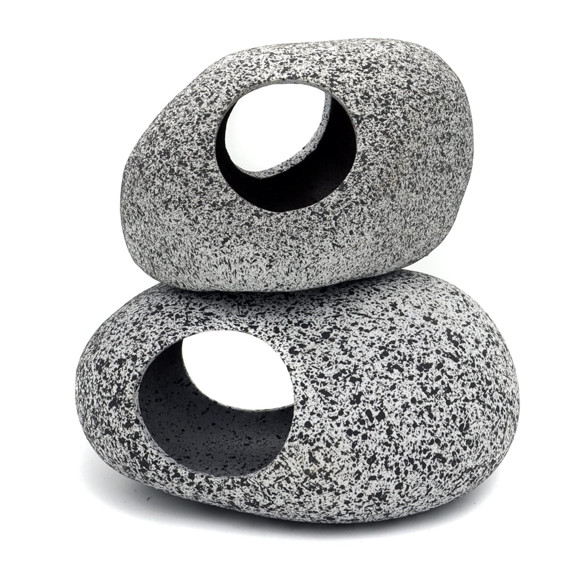 JIH aquarium rock ceramic shelter for shrimp habitat and safe filtration