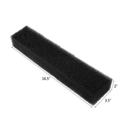 JIH bio sponge filter pad showcases improved flow from its reticulated foam