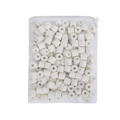 JIHAQUA bio ceramic rings in bags ready-to-use media for canister filters.