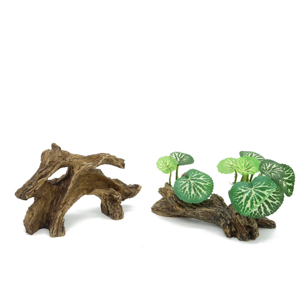 JIHAQUA aquarium driftwood branch decor enhances natural look with easy maintenance.