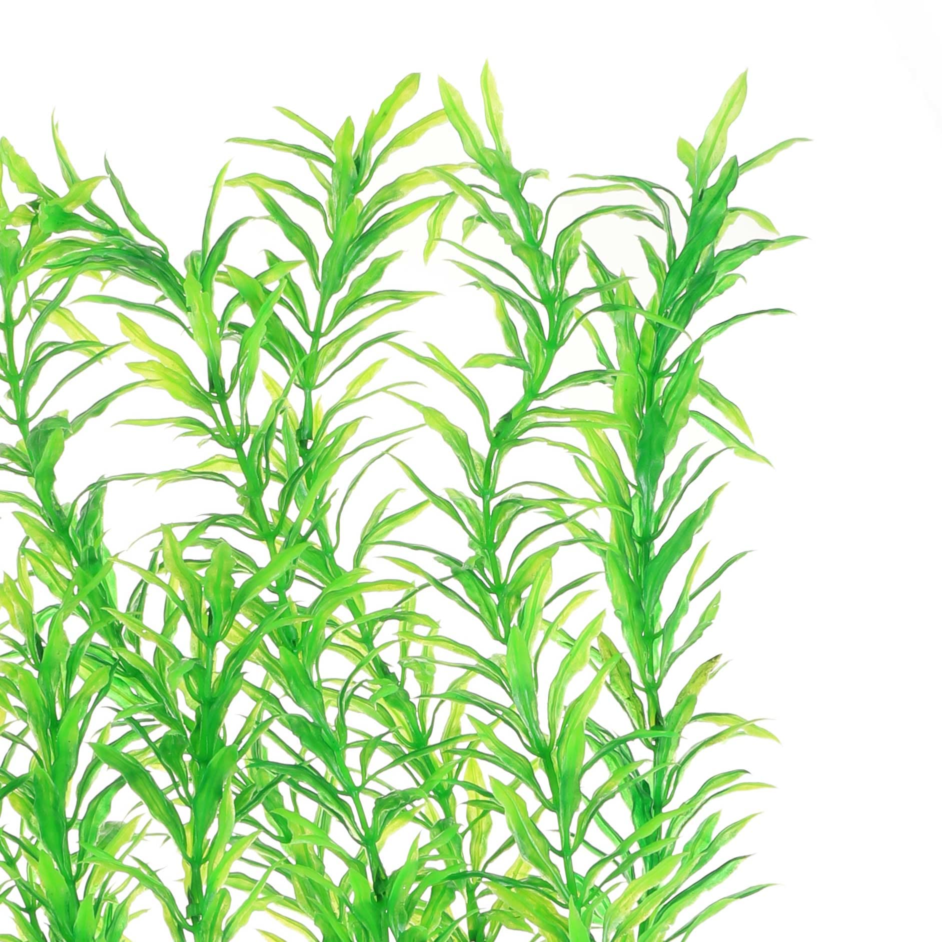 JIHAQUA tall artificial plant in green offers safe, long-lasting aquarium decoration.