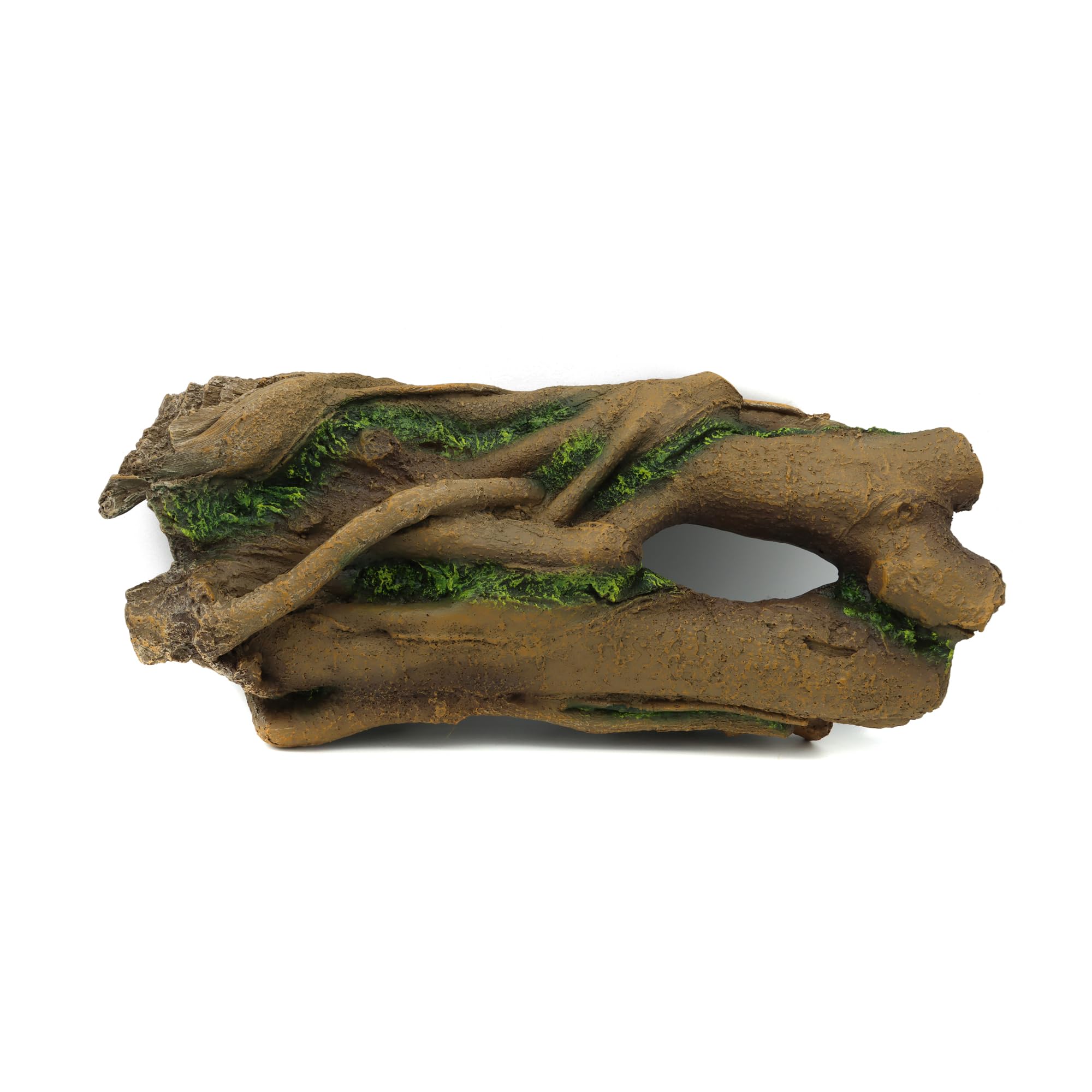 JIHAQUA bark hide 14x6x4 size fits most terrariums and small aquariums.