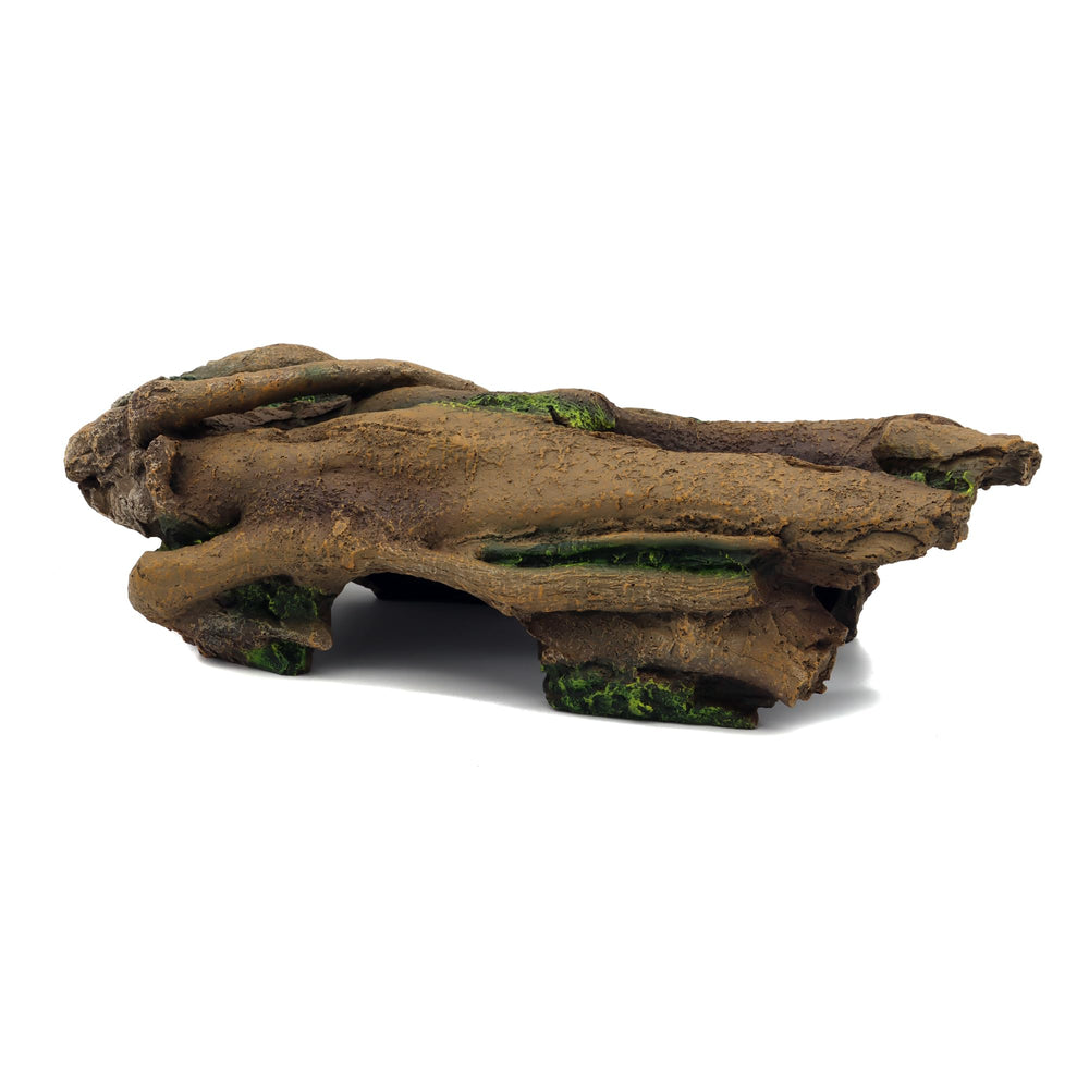 JIHAQUA bark hide hygienic exterior eases cleaning and habitat upkeep.