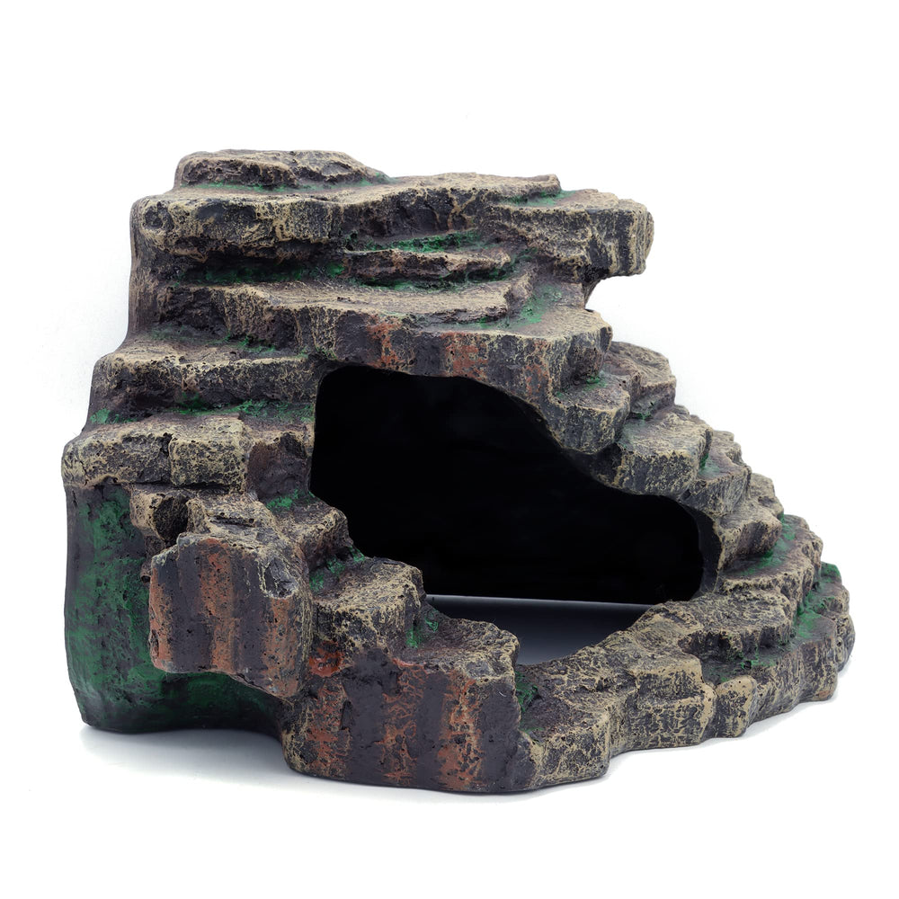 jihaqua bearded dragon tank decor large supports privacy and shelter