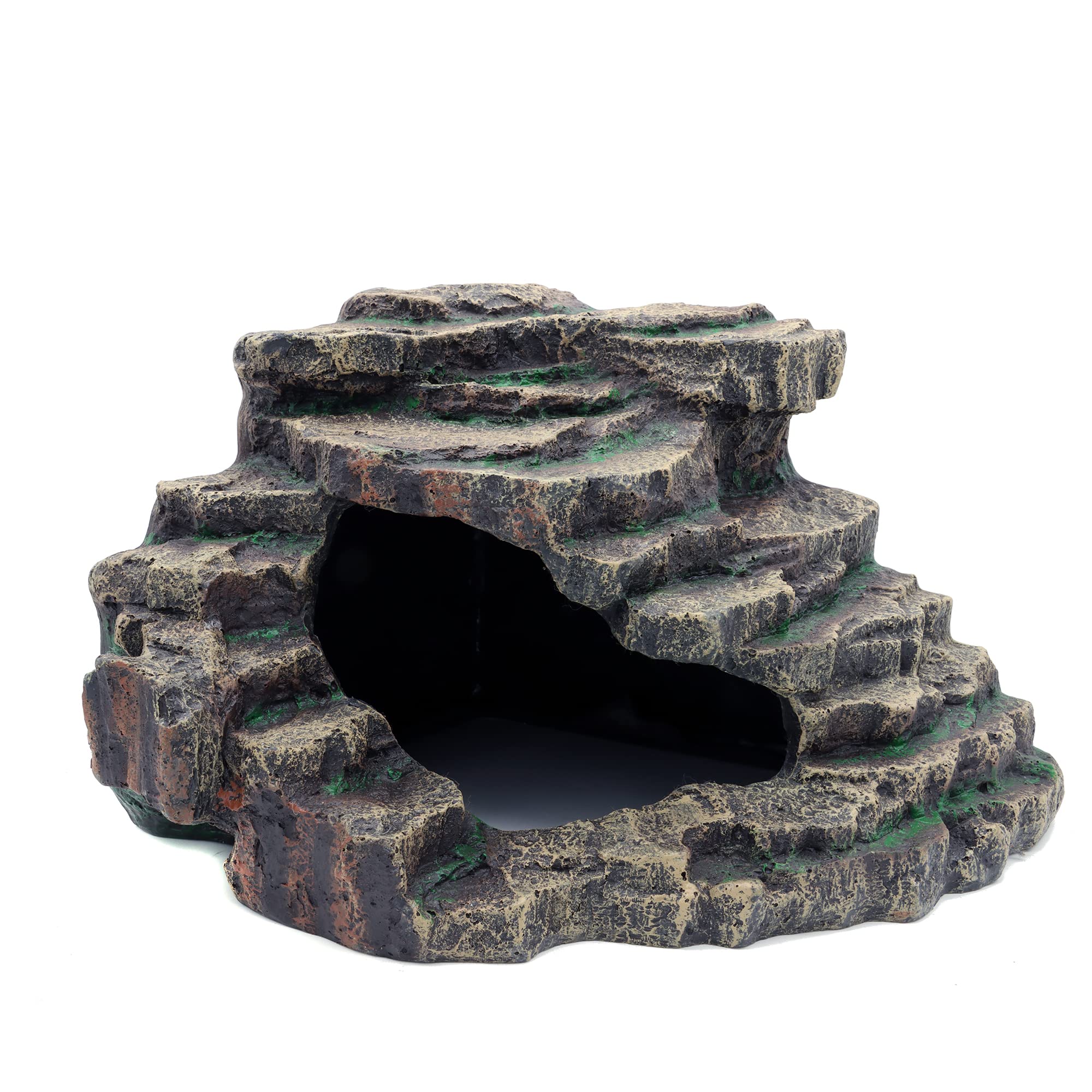 jihaqua extra-large cave entrance offers secure retreat during active periods