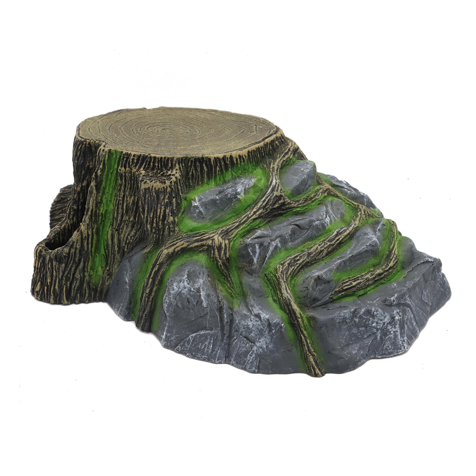 JIHAQUA reptile cave decor suits turtle and fish tanks.