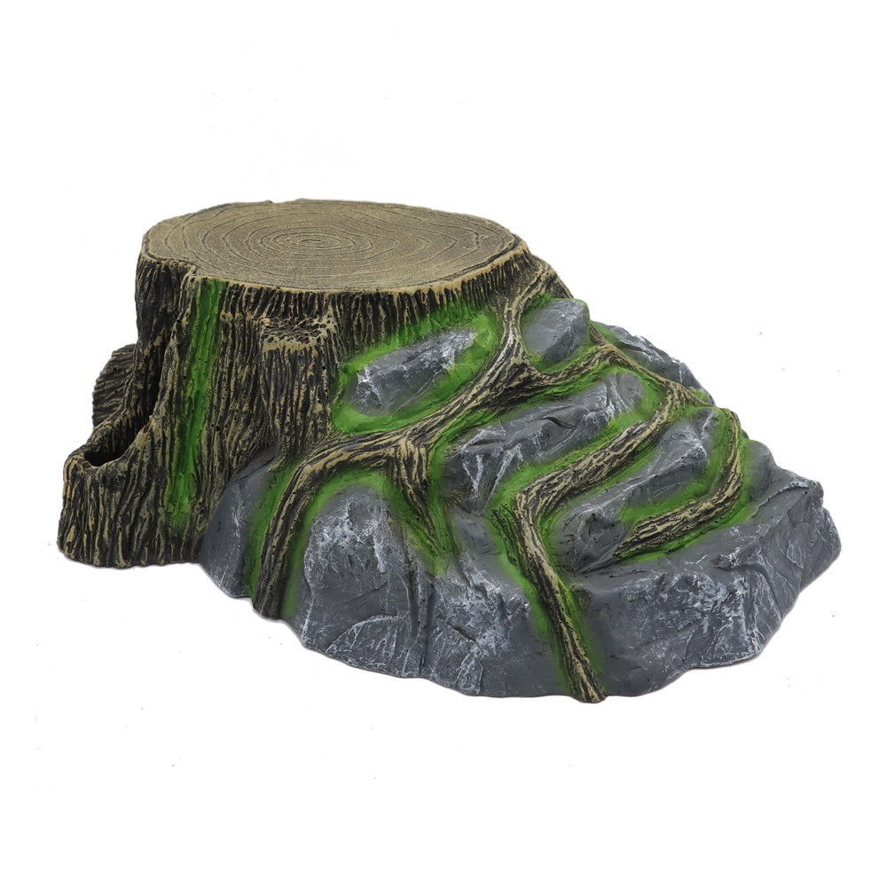 JIHAQUA reptile cave decor suits turtle and fish tanks.