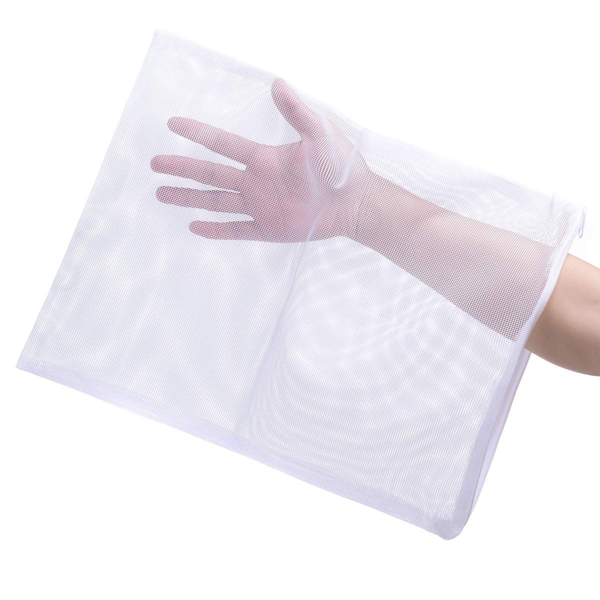 JIHAQUA filter bag material-durability closeup demonstrates reusable design.