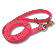 Jim Hodges Gummy Dog Leash pink half inch 6ft training sessions