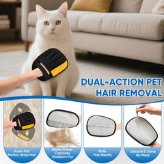 Jimtoiny electrostatic fiber closeup highlights hair-attracting action on fabrics.