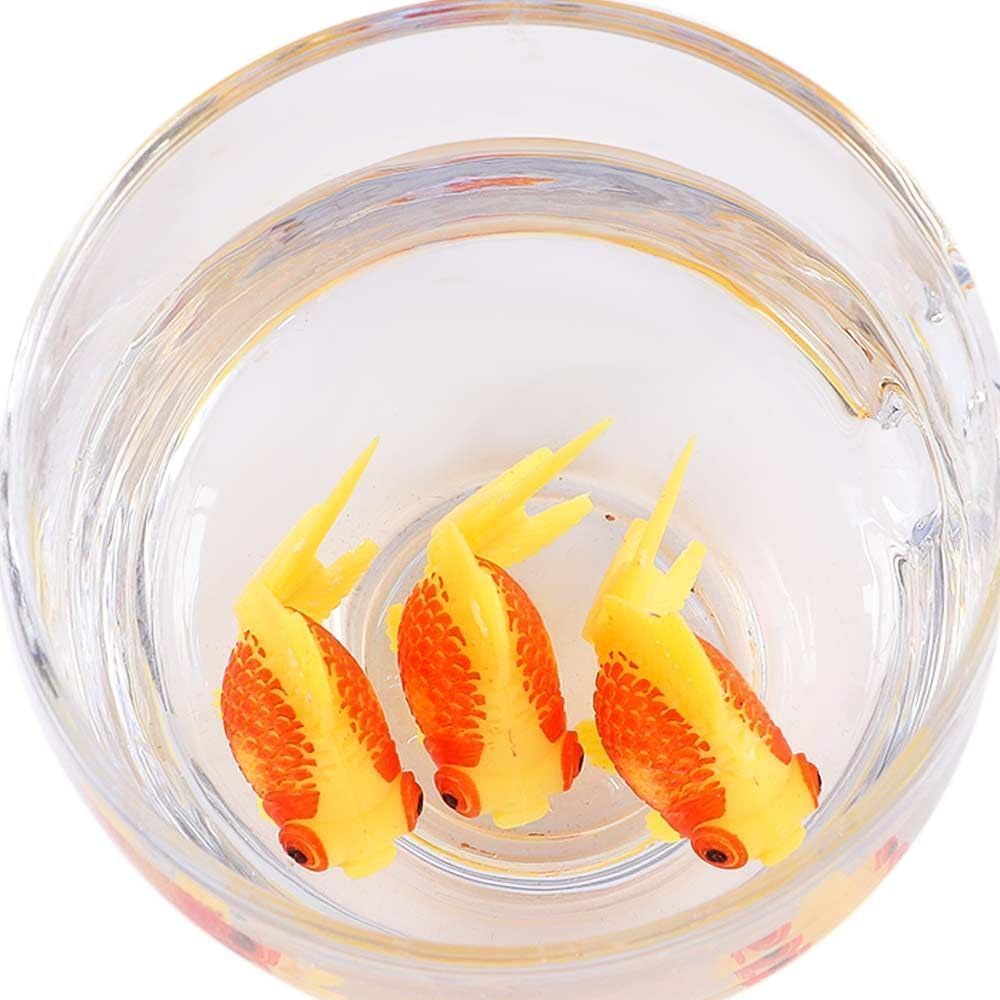 Jinshining decorative fish ornament for both freshwater and saltwater tanks.