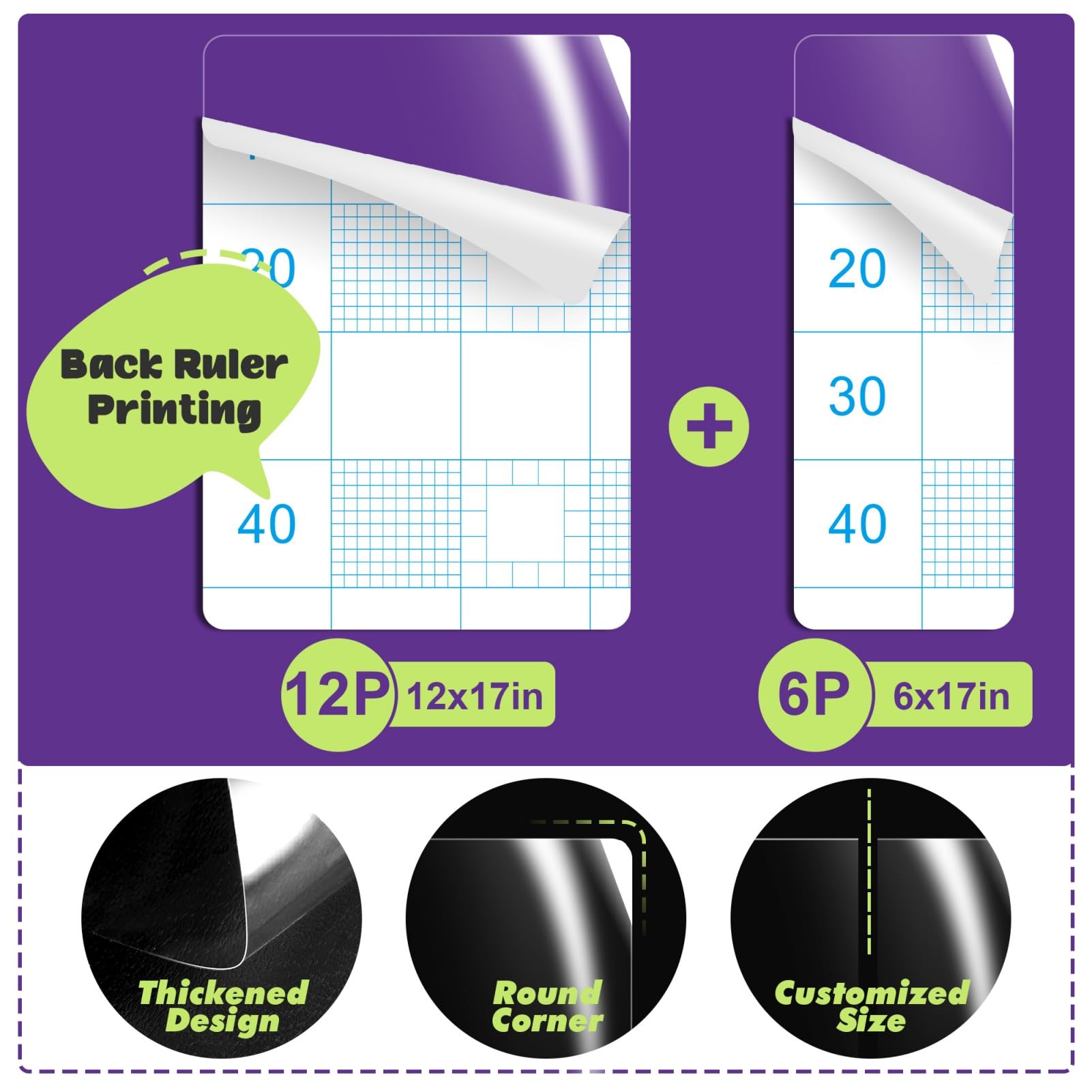 JINVOGREEN close-up shows 0.15 mm thickness for durable protection.