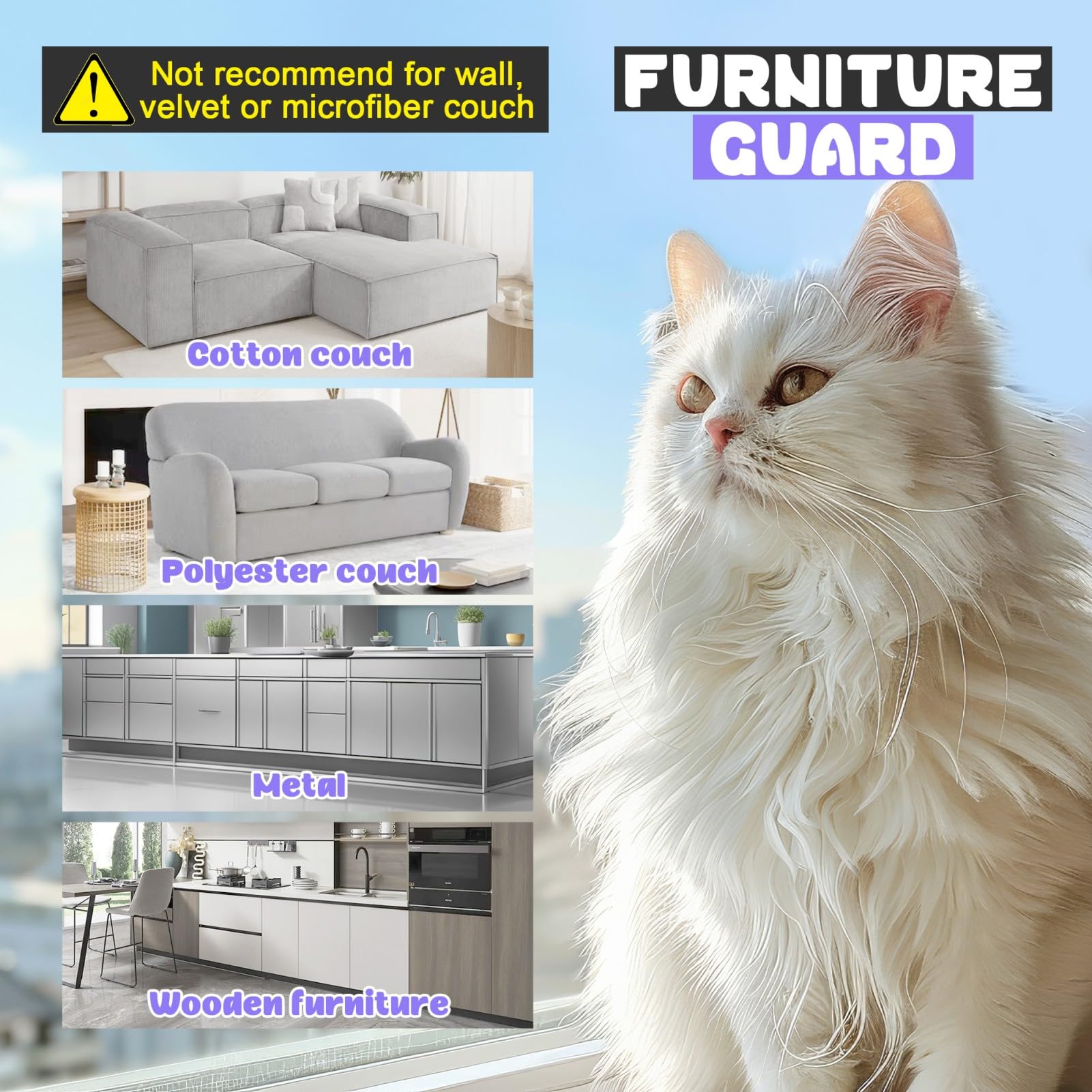 JINVOGREEN pet-safe materials emphasize family-friendly furniture protection.