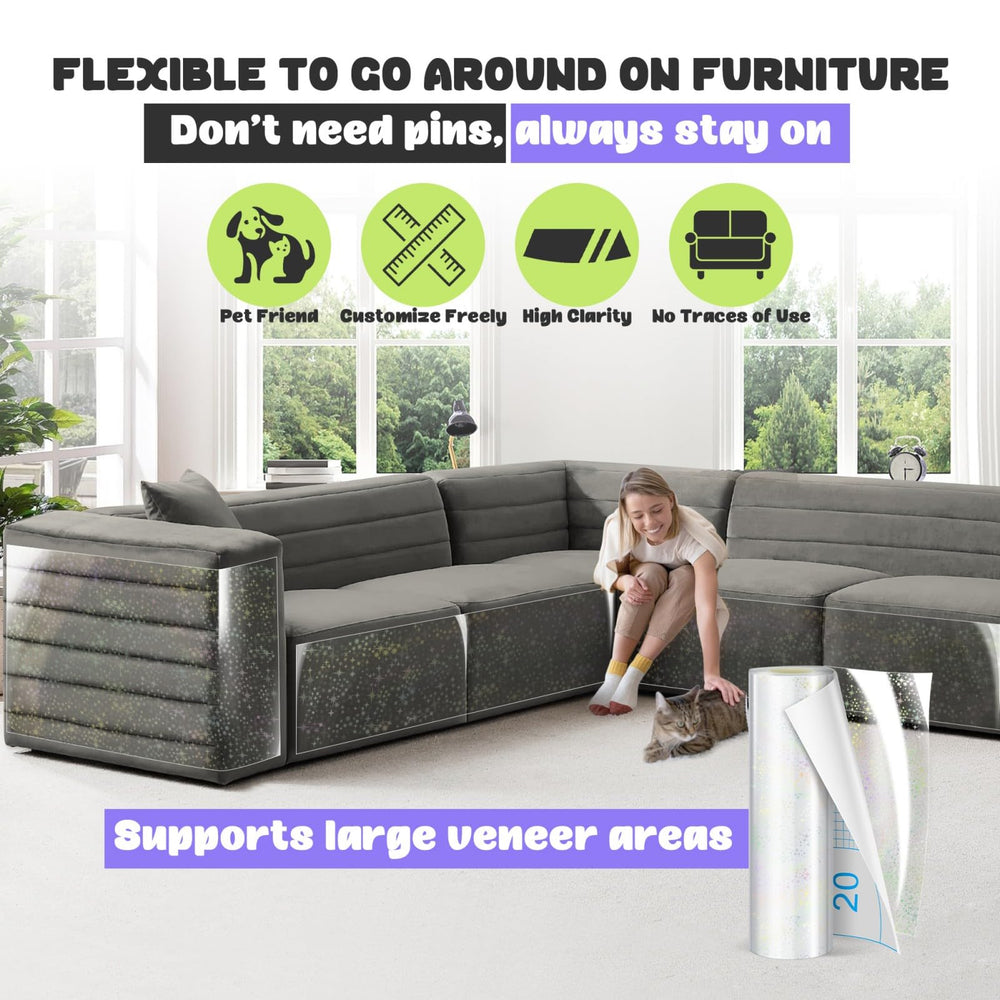 JINVOGREEN pet-safe materials ensure safe protection for cats and dogs