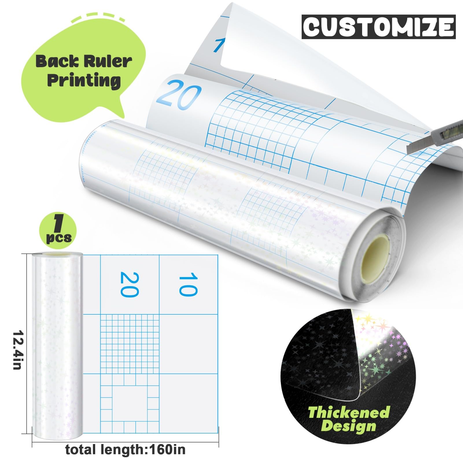 JINVOGREEN strong adhesive and easy removal for clean furniture protection