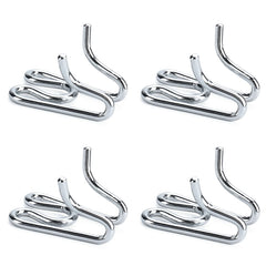 JIPIMON dog collar extra links four-pack chrome-plated steel for durable length extension.