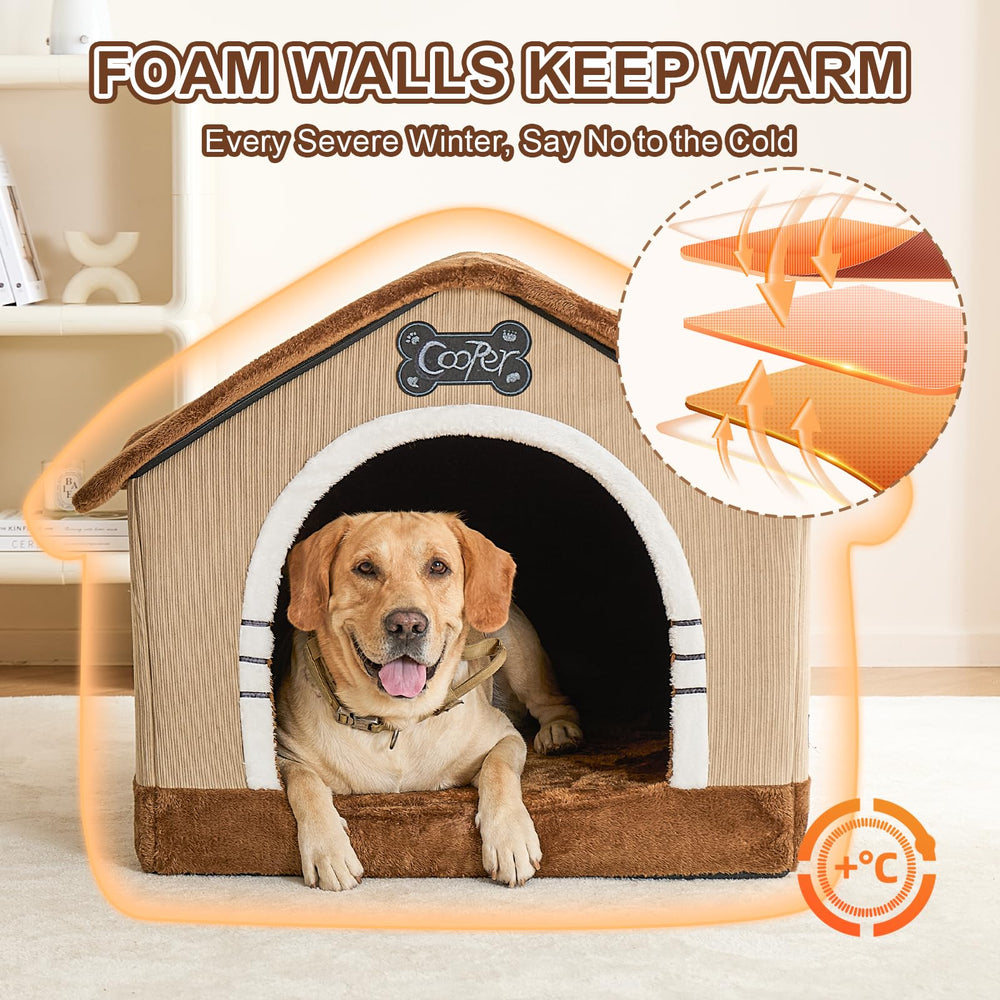 Jiupety diy name plate for dog house personalized cabin style