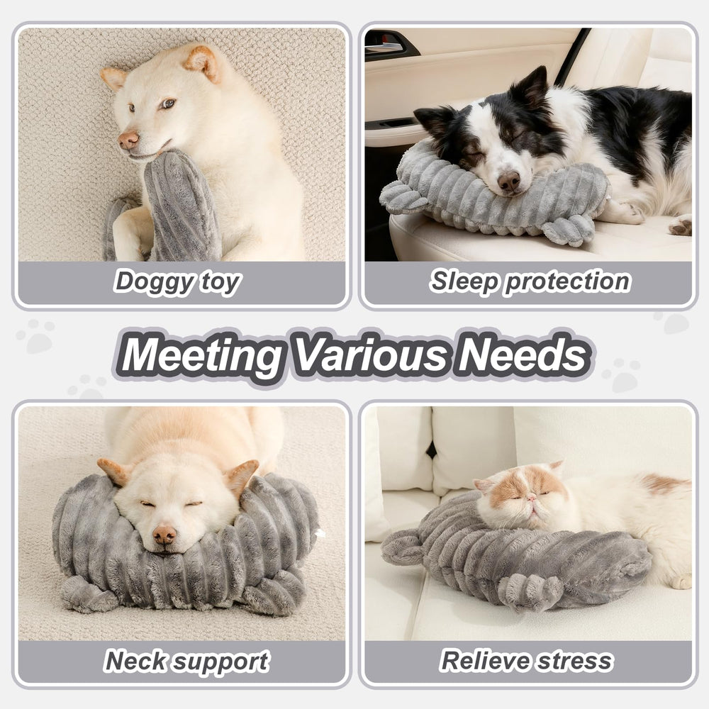 Jiupety Dog Calming Pillow high-density filling delivering steady support