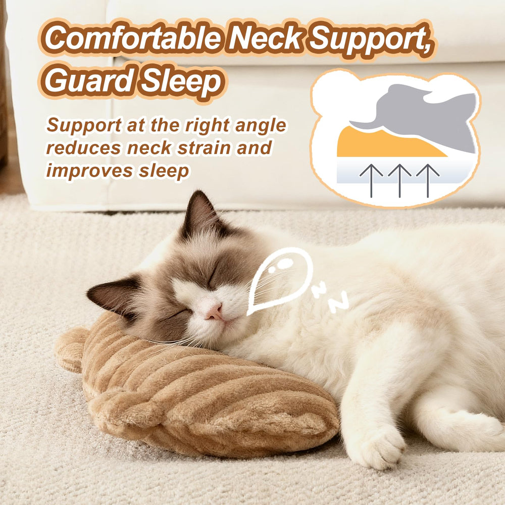Jiupety dog calming pillow high resilience filling demonstrates soft, supportive rest