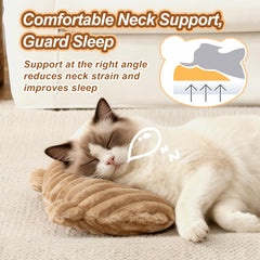 Jiupety dog calming pillow high resilience filling demonstrates soft, supportive rest