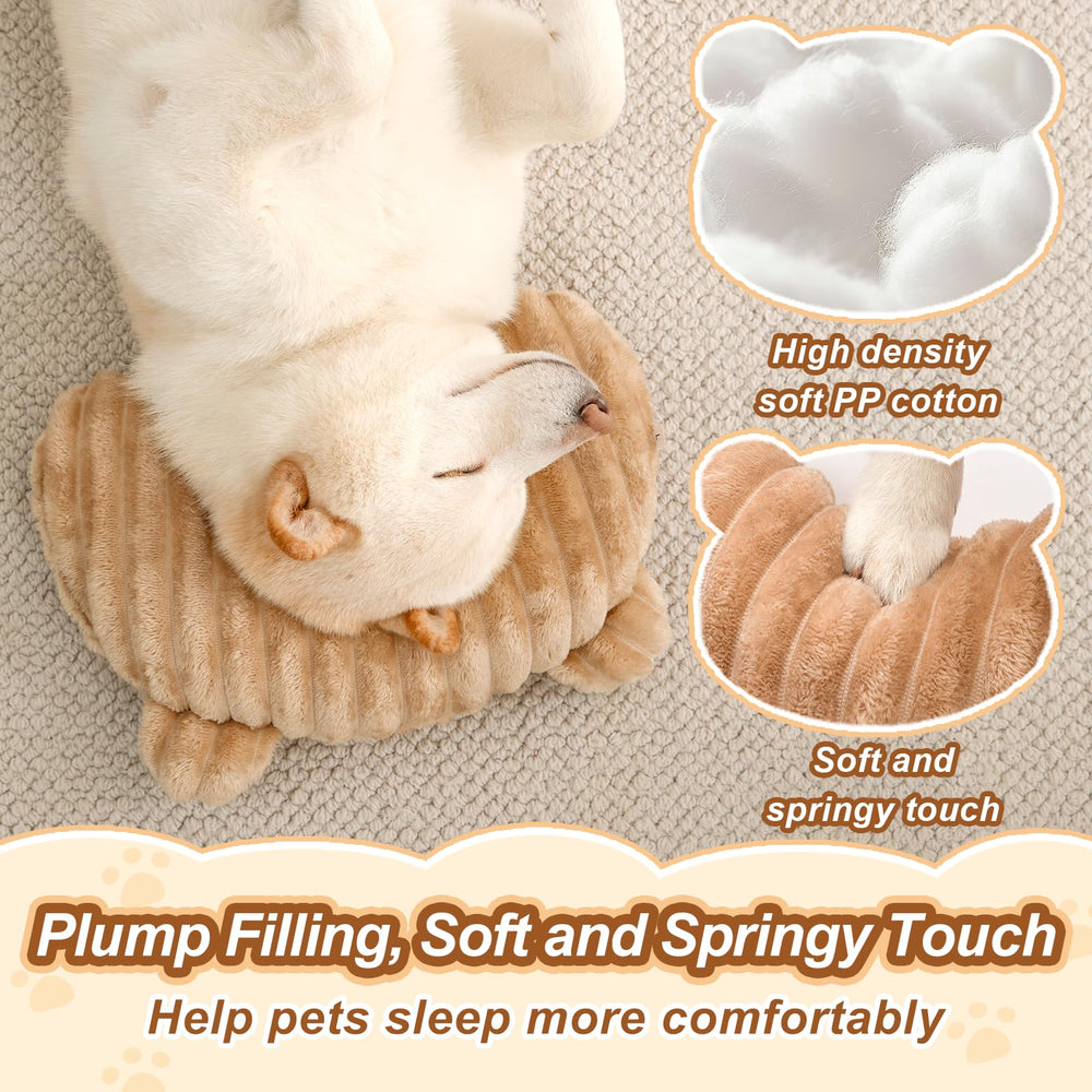 Jiupety dog calming pillow 14x9 inch size suits dogs and cats.