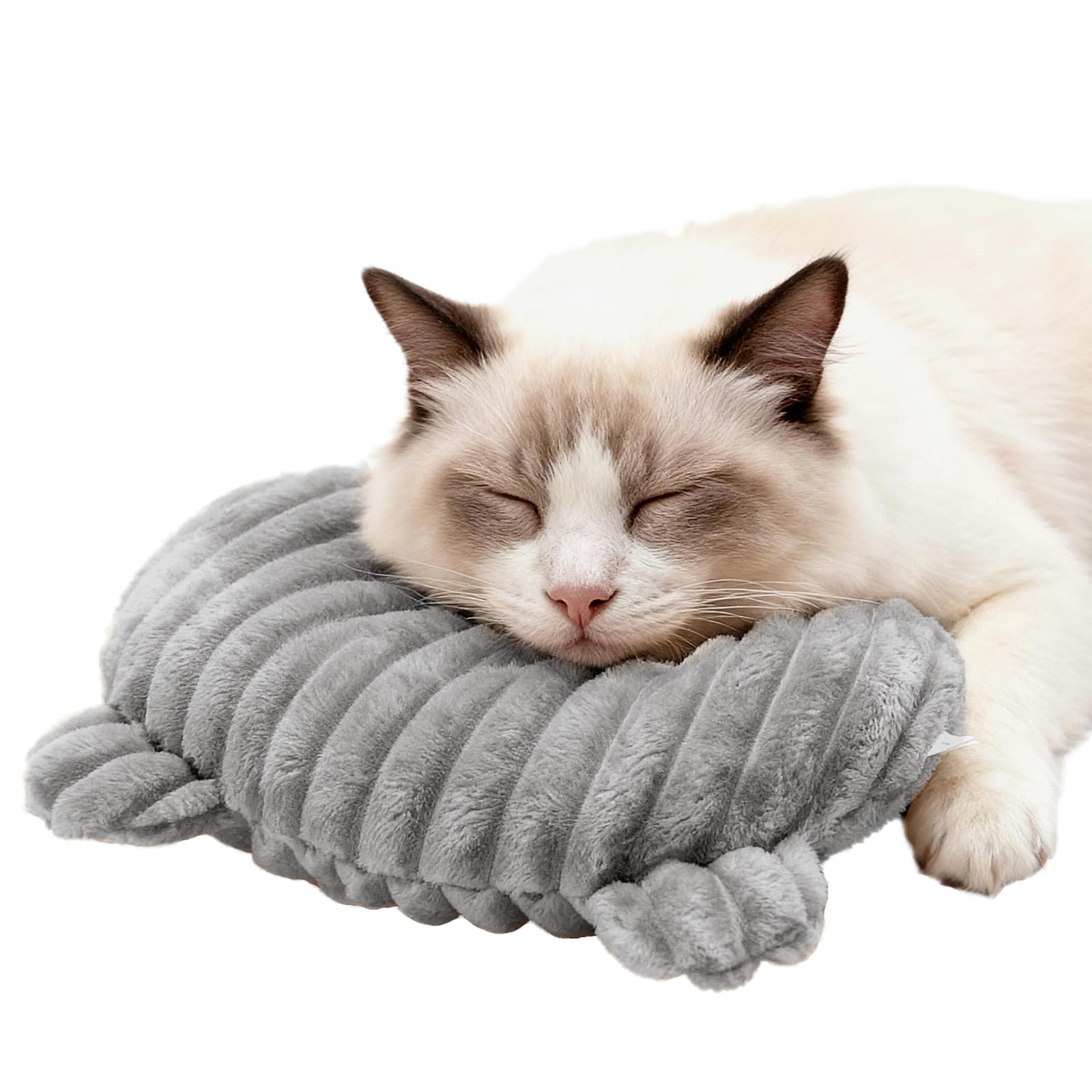 Jiupety dog-calming-pillow-neck-support provides neck comfort for restful naps.