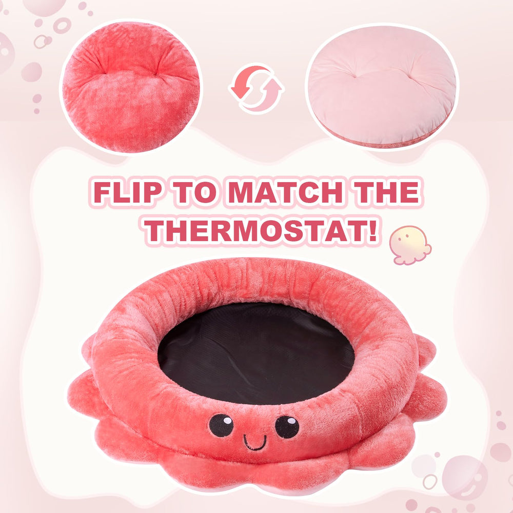 Jiupety pink red plush variation image demonstrates color shifts and playful style.