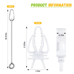 JIURUN stainless steel fruit vegetable holder adds durable, odor-free snack options for cages.